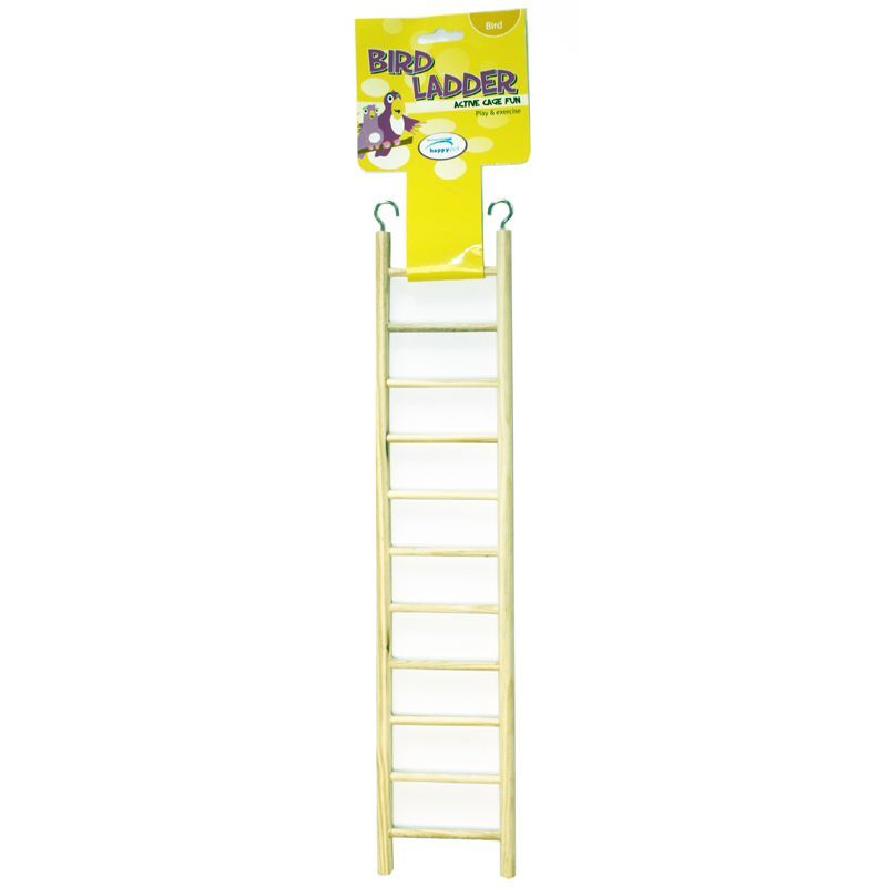 11 Step Wooden Bird Ladder